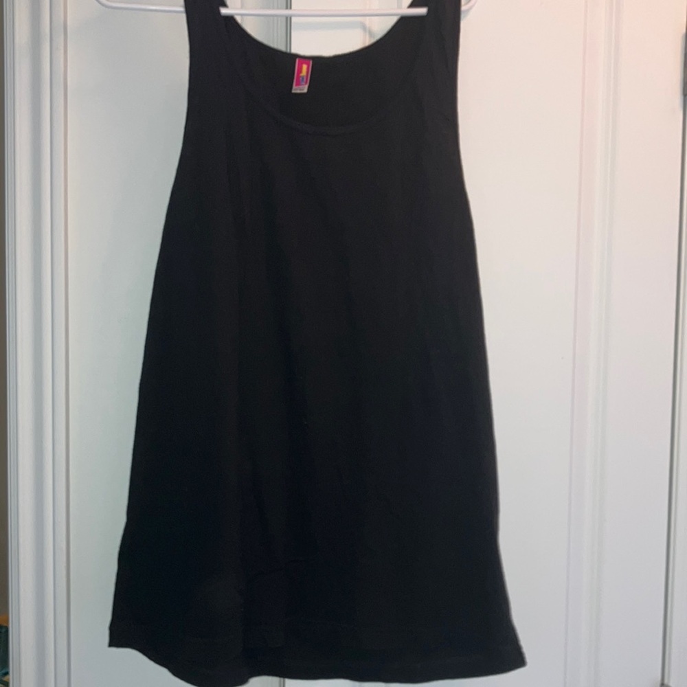 American apparel Rainbow unisex one size black tank top​ - Picture 2 of 5
